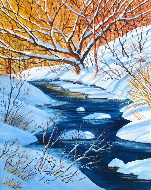 SOLD Winter River - 9 x 12 sm.jpg
