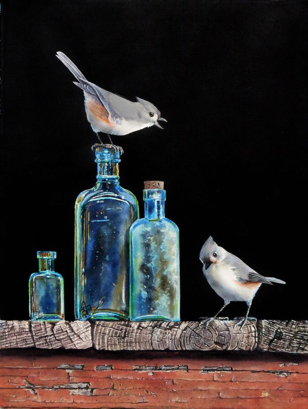 SOLD Expect the Unexpected: Tufted Titmouse.jpg