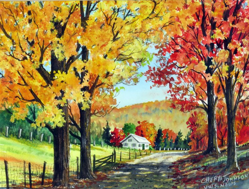 Shady Lane 12 x 9JPG
