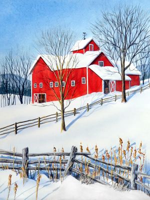 Big Red Barn - 9 x12 sm.jpg