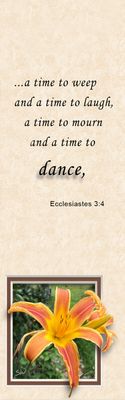 A time to dance - Ecclesiastes 3:4
