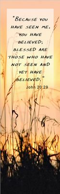You have seen - John 20:29