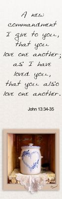 Love one another - John 13:34-35