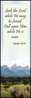 Seek the Lord - Isaiah 55:6