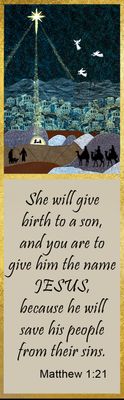 She will give birth to a son - Matthew 1:21