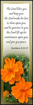 Aaronic Blessing - Numbers 6:22-27
