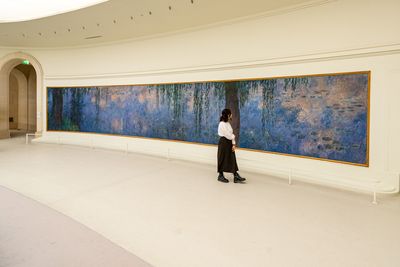 Claude Monet au muse de l'Orangerie
