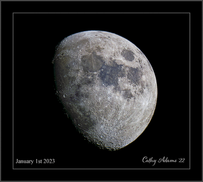 First Moon of the New Year :)