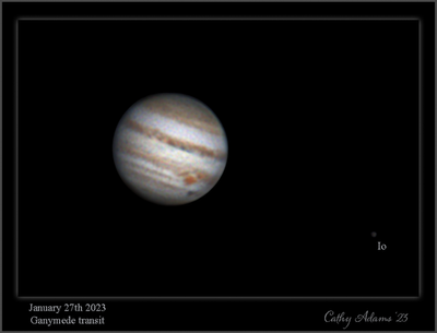 Jupiter with Ganymede transit