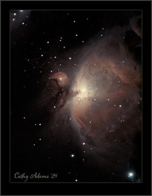 Orion's Nebula, M42 Jan 8th 2024