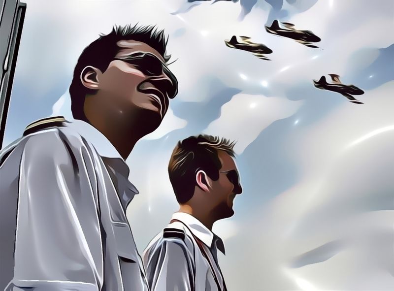 Cartooned..The Aviators.jpg