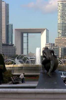 La Defense from Neuilly
