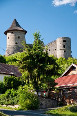 Somoskő vára és Kazár - Somoskő Castle and Kazár