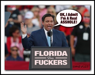 DeSantis ASSHOLE