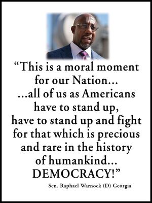 Senator Warnock Quote
