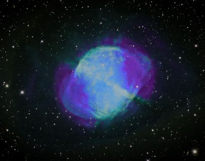 M27  -Dumbbell nebula-