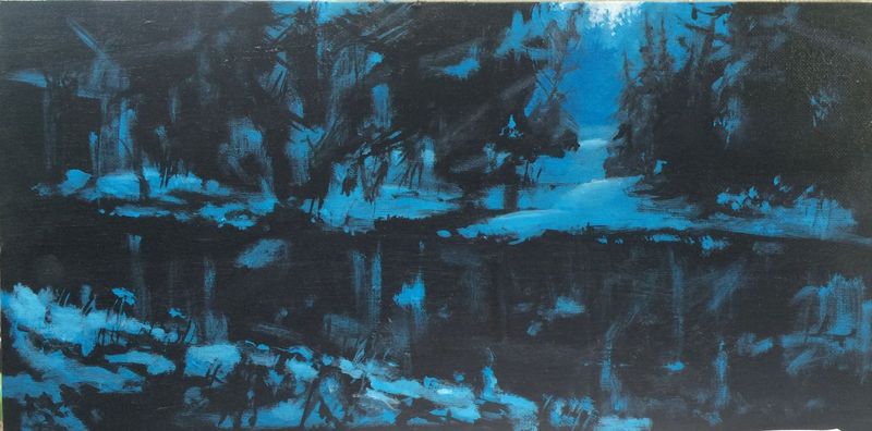 WOODLAND NIGHTFALL