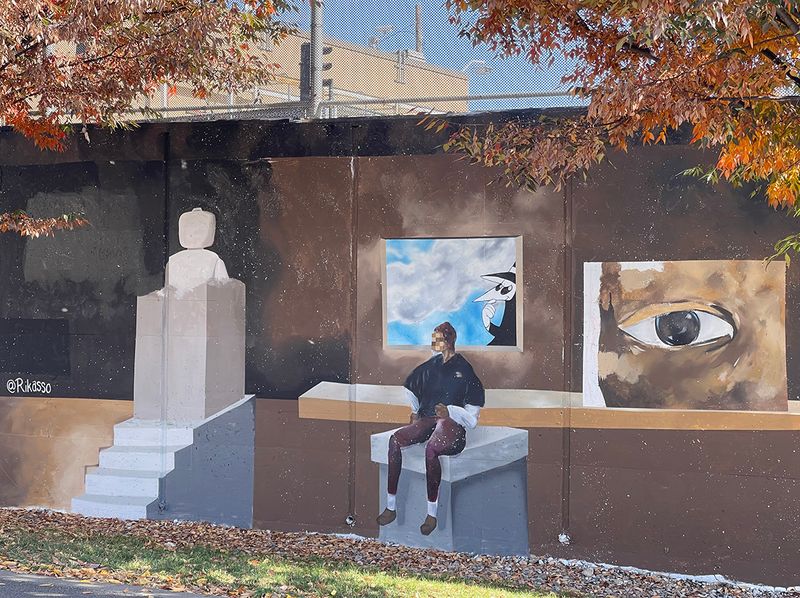 Metropolitan Branch Trail mural