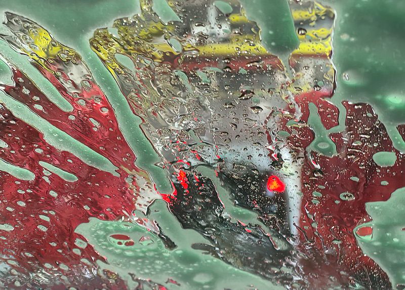 Psychedelic car wash 