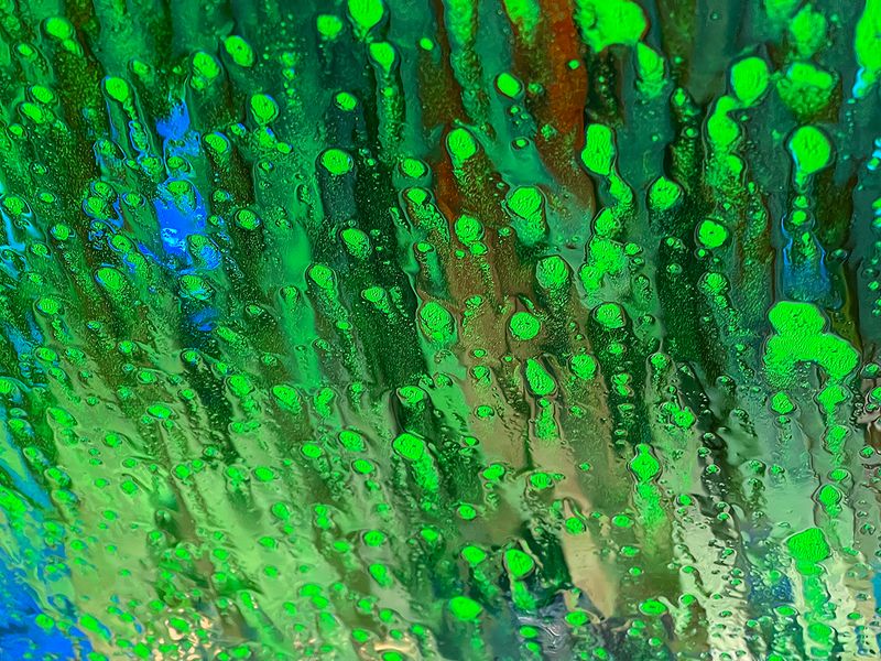 A more sedate car wash abstract