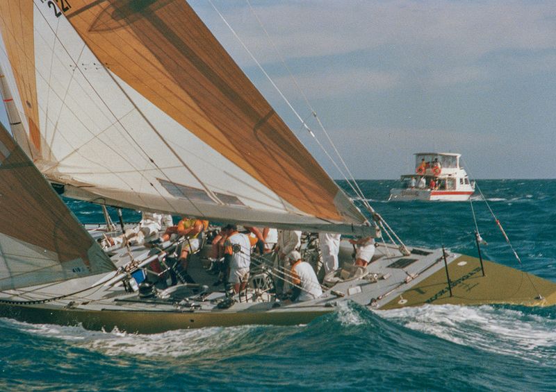 Up close and personal, 1987 Americas Cup