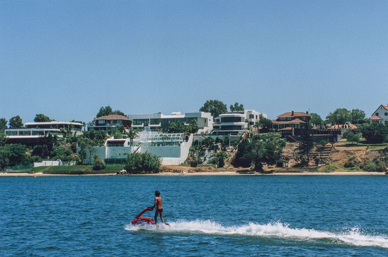 On the Swan River towards Freemantle