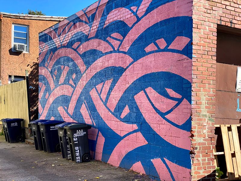 Garage mural