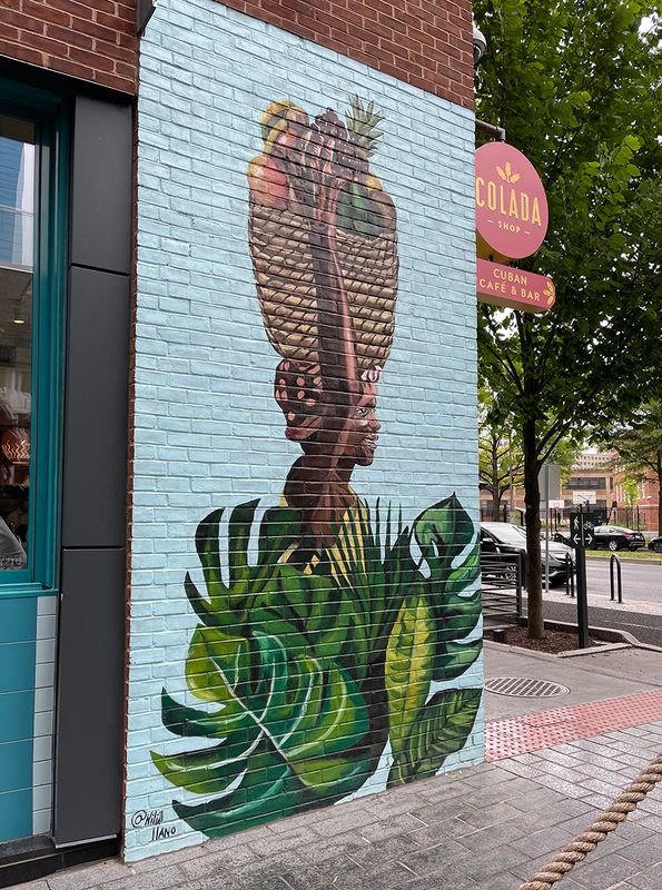 Caribbean mural