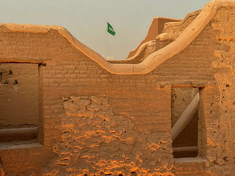Inside the ruins
