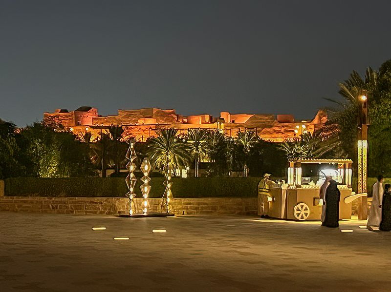 Lights out on the ruins
