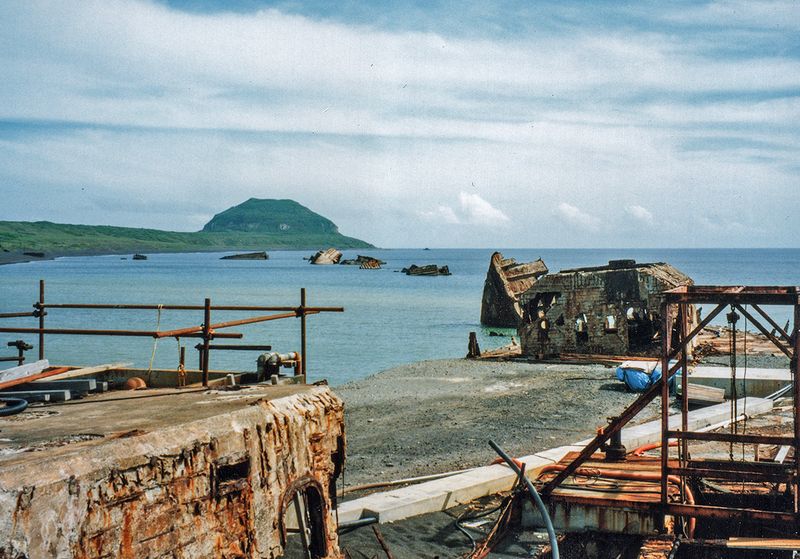 Iwo Jima harbor