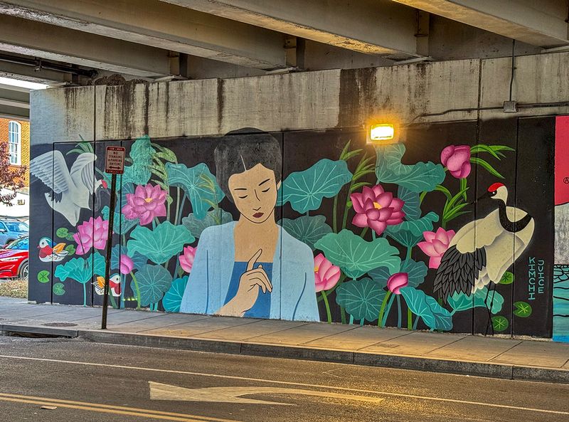 Virginia Avenue SE underpass art #1