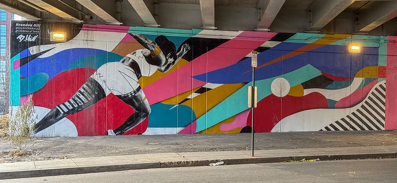 Virginia Avenue SE underpass art #5