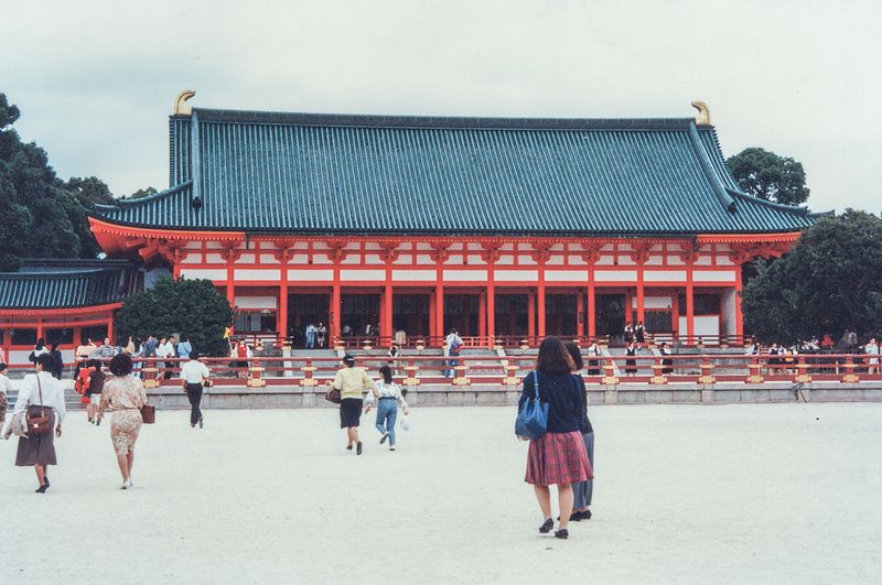 Heian-jingu Shrine, main hall, Kyoto