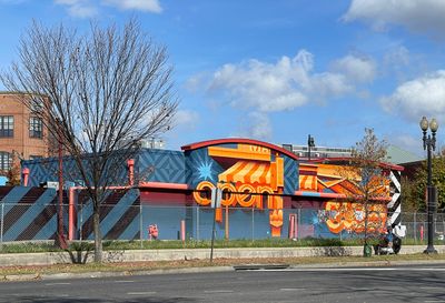 Former Wendy’s now a canvas for murals