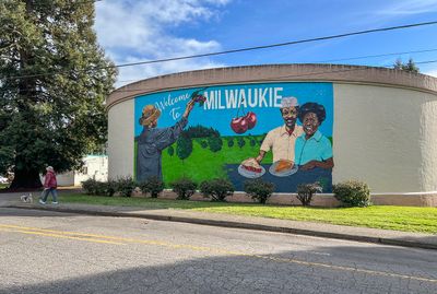 Milwaukie (not Milwaukee) mural