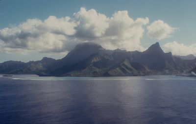 Moorea from the air