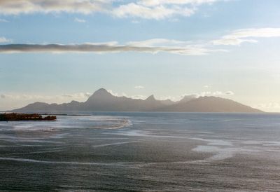 Last view of Moorea