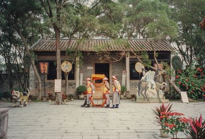 Tourist entertainment, Panyu, China