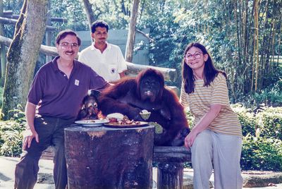 Lunch at the Singapore Zoo