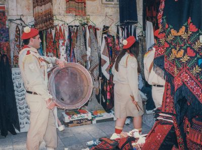 Palestinian Boy Scouts, Old City of Jerusalem