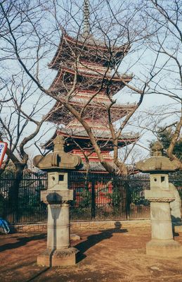 Ueno Park pagoda, Tokyo