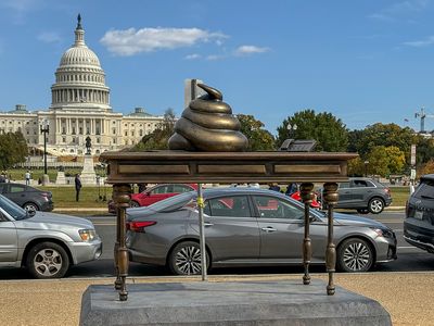 Poop statue ‘honoring’ January 6 rioters