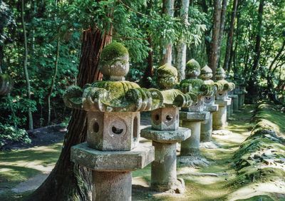 Stone lanterns, Nikko