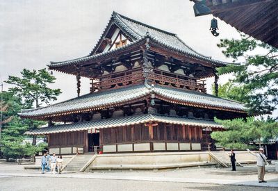 Hōryū-ji Kondō, Nara