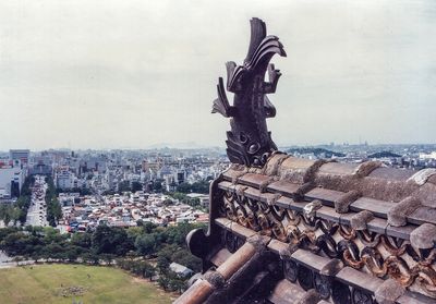 View of Himeji from the castle