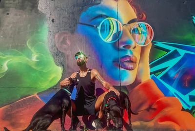Andrew’s Doggie Mural Gallery