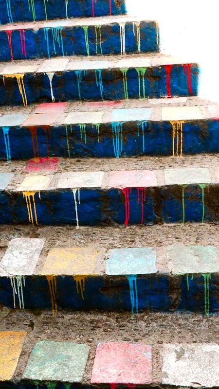 Colorful Steps, Morocco