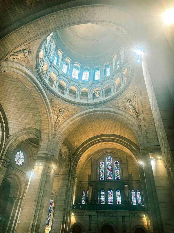 The Basilica of Sacr Cur de Montmartre