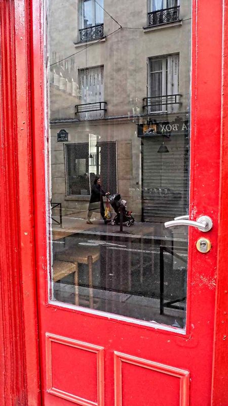 Walking, Wine Bottles And Windows, Paris.